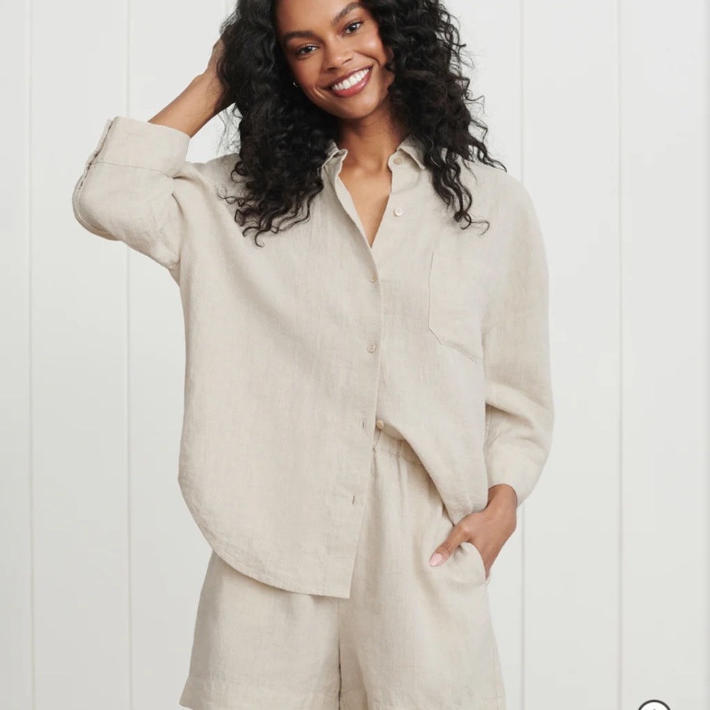 Jenni Kayne Linen Logan Shirt